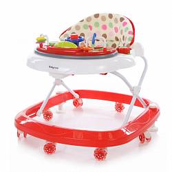 Ходунки Sonic (Baby Care, GL-6000S2_White/Red)  - миниатюра